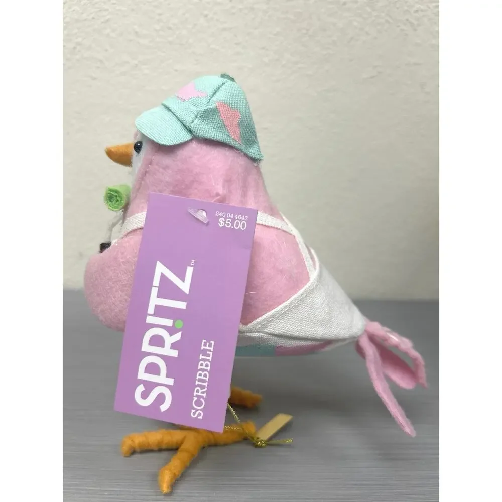 NWT! 2025 Target Spritz Feathery Friends EASTER Spring Painter Bird Scribble